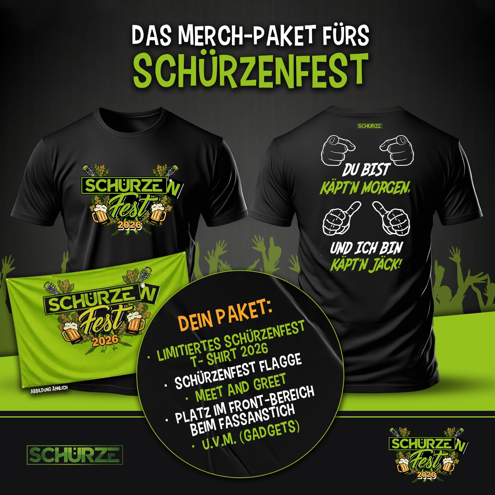 Schürzenfest Fan Paket 2026